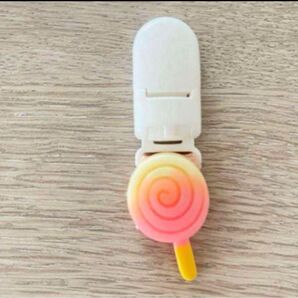 名札クリップ ネームタグ ネームクリップ キャンディ