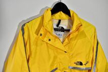 80s【THE NORTH FACE/ノースフェイス】GORE-TEX ゴアテックス ジップアップ マウンテン ジャケット イエローM ヴィンテージ古着 VINTAGE_画像2