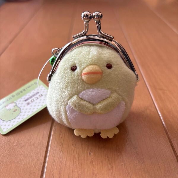 すみっこぐらし ぺんぎん おてがま ミニがま口ポーチ ミニ財布 小銭入れ