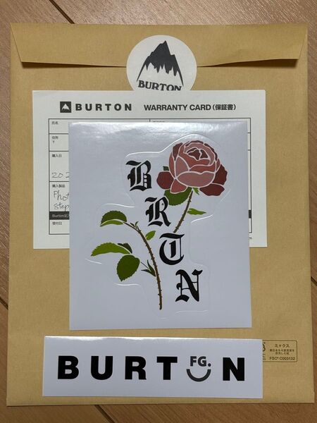 Burton ステッカー