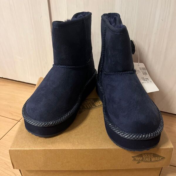 VANS バンズ ショートブーツ 子供 18cm 女の子 未使用品