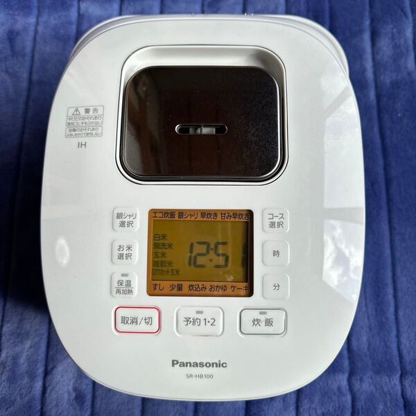 炊飯器 Panasonic- 型番: SR-HB100