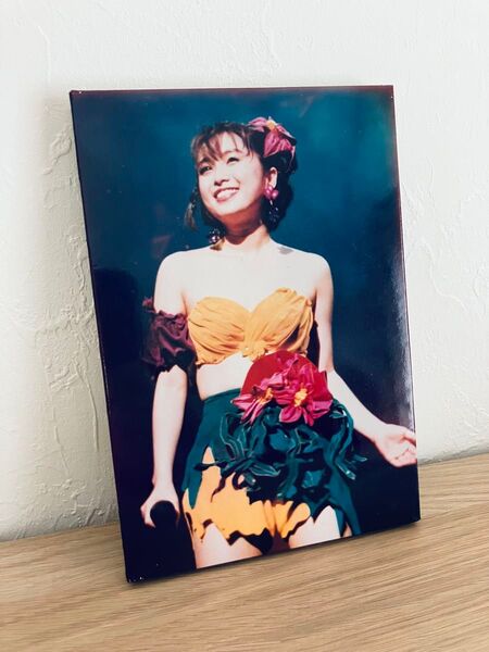 【酒井法子|フォトパネル】1992年発売のアルバム「マンモス」の初回限定特典