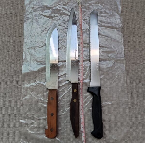 お料理包丁 特選御料理包丁 登録商標 ステンレススチール包丁 モーニングナイフ BREADKNIFE 包丁 料理包丁