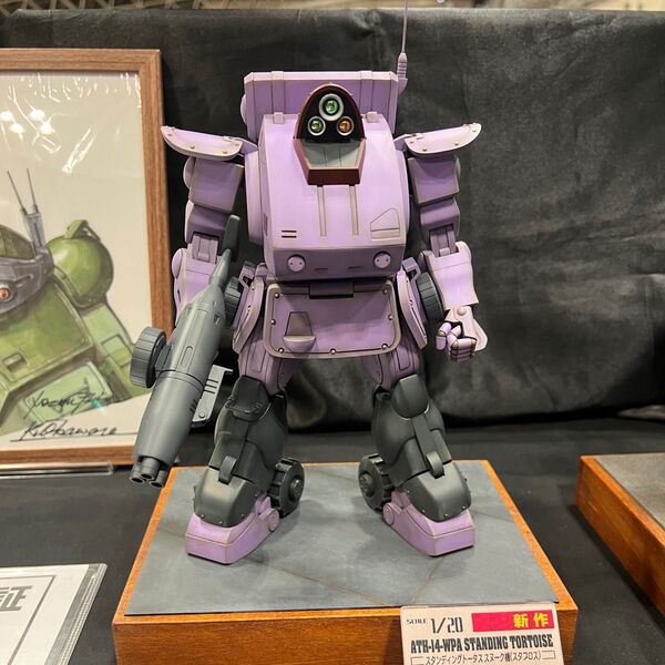 ワンフェス2024winter プロジェクト破裏拳 機甲猟兵メロウリンク スタンティングトータス スヌーク機 装甲騎兵ボトムズ