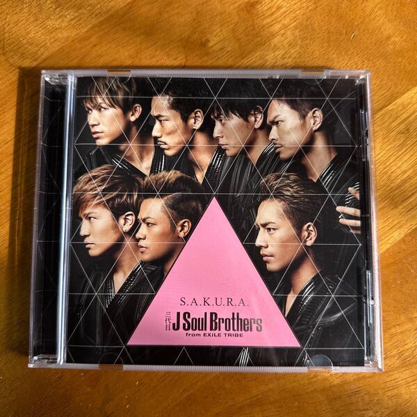 三代目J Soul Brothers 初回限定版 CD S.A.K.U.R.A.