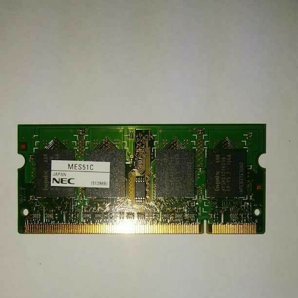 PC用メモリ512MB