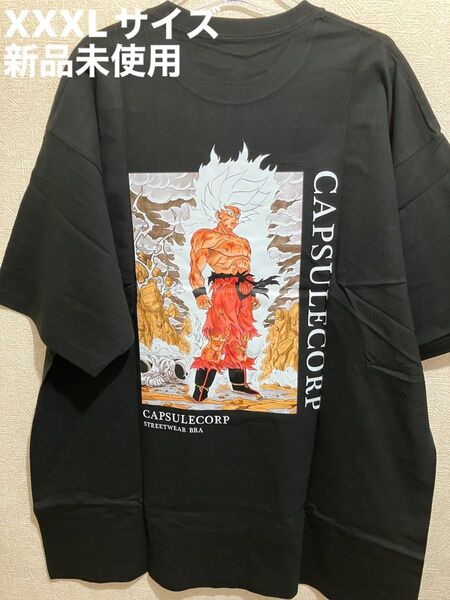 ドラゴンボール 孫悟空 Tシャツ XXXLサイズ 新品未使用 厚手 黒