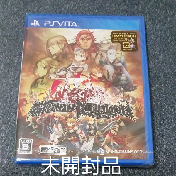 未開封品グランキングダムPSVITAソフト