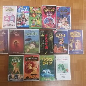 ディズニー他 ビデオテープ VHS 15本