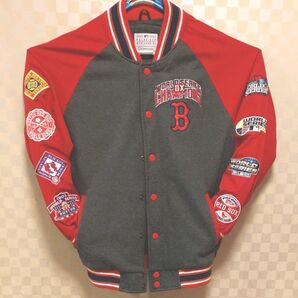 MLB レッドソックス スタジャン ワールドシリーズ フランチャイズ バーシティ ジャケット G-III レッド