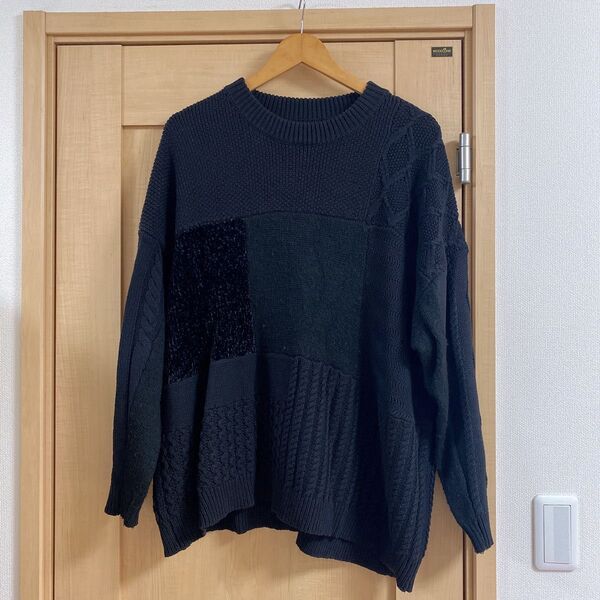 【M】TTT MSW / Crazy Pattern Knit ニット セーター