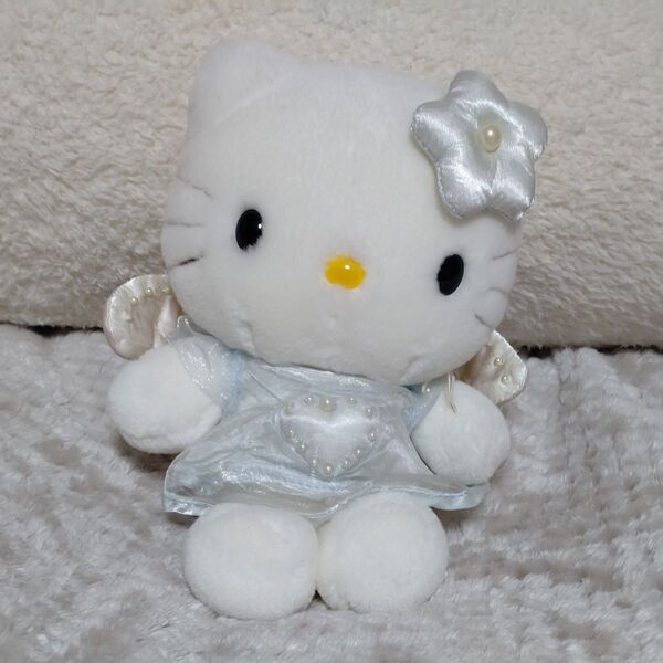 ハローキティ ぬいぐるみ エンジェル NTT電報 1997年製