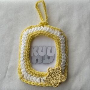 トレカケース 毛糸 かぎ針 編み物 星