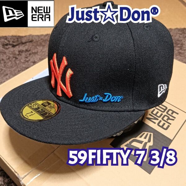 NEWERA & Just Don コラボ 59FIFTY キャップ ヤンキース