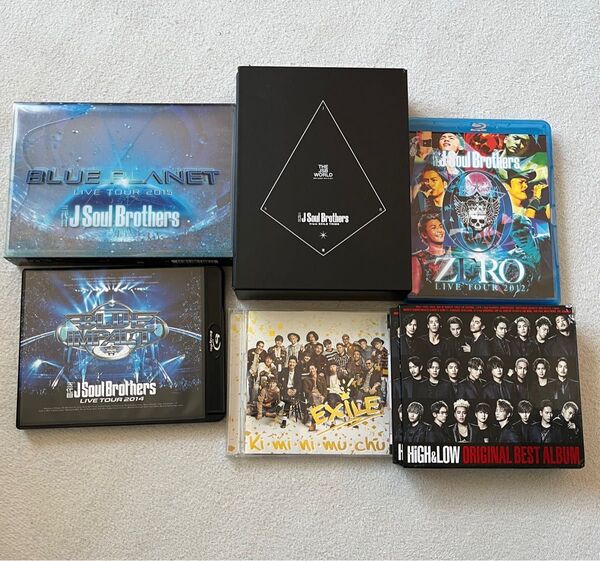 三代目j soul brothers ・EXILE まとめ売り Blu-ray