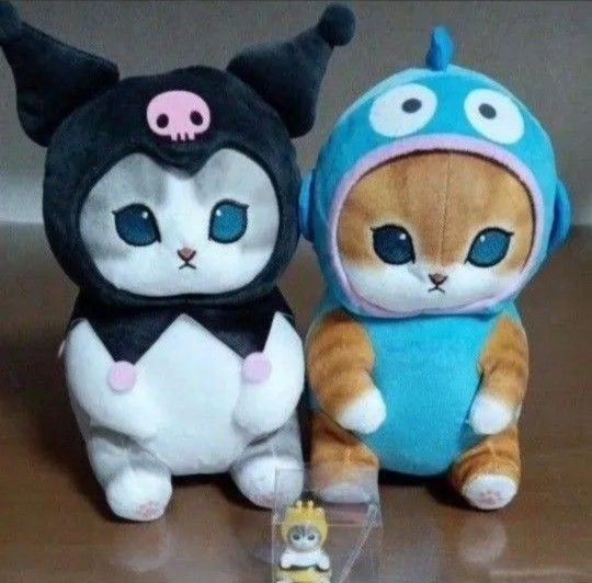 モフサンド サンリオキャラクターズ ぬいぐるみ2種類セット & 置物モフサンド(ミツバチ)