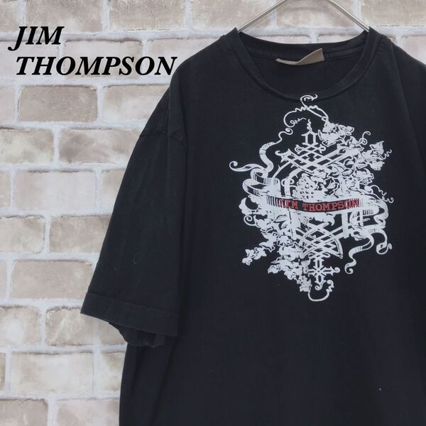 【843】JIM THOMPSON ジムトンプソン Tシャツ ブラック