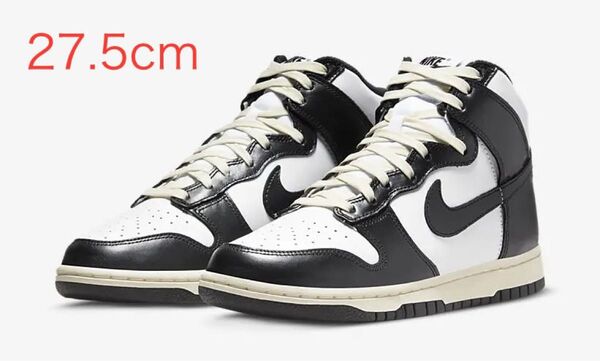 Nike WMNS Dunk High "Vintage Black"27.5cm