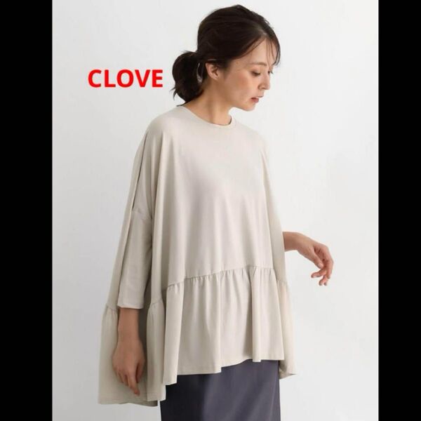ヤマダヤ 福袋 CLOVE ティアードプルオーバー フレアチュニック 五分袖