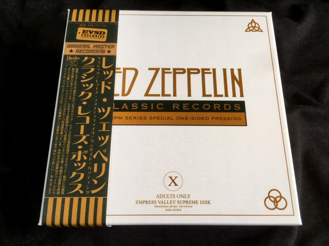 Led Zeppelin / Classic Records 45 RPM One Side Pressing 12CD