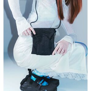 AKIKOAOKI アキコアオキ Quilt mini shoulder