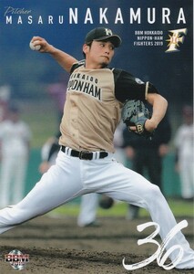 BBM 2019 北海道日本ハムファイターズ 中村勝 F20 レギュラー