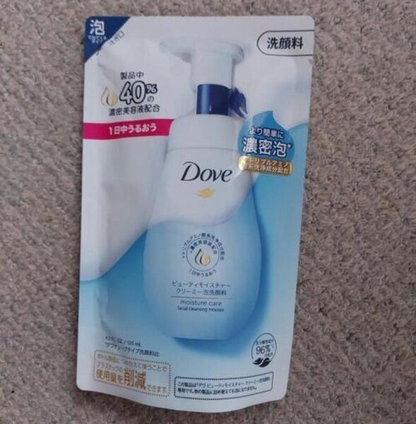 Dove モイスチャーケア 洗顔料 泡タイプ 125ml