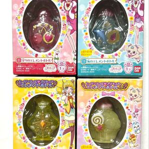 食玩限定 プリキュア エレメントボトル 4種 実り 光 海 ラテ ヒーリングっどプリキュア 新品 未開封