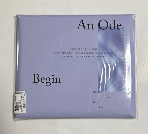 SEVENTEEN An Ode Begin 新品未使用品