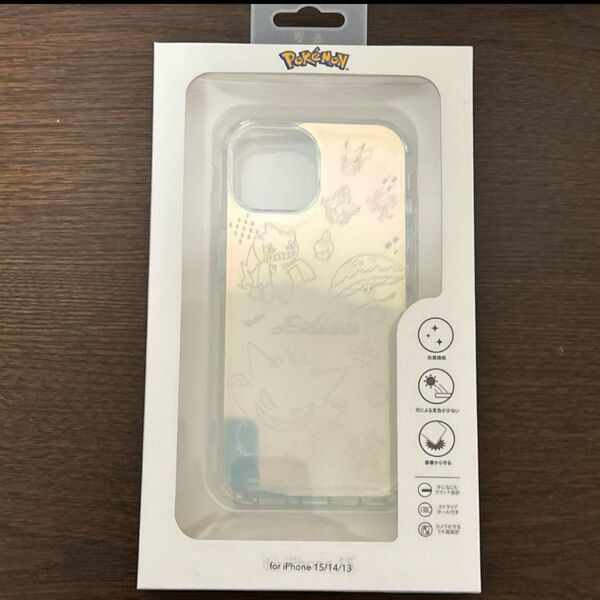 Hamee ポケモン HIGHER ハイブリッドケース ラインアート iPhone スマホケース