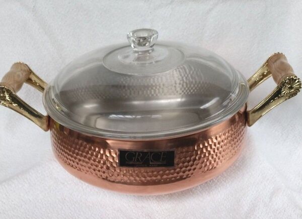 レトロ 純銅 両手鍋 おでん鍋 調理器具