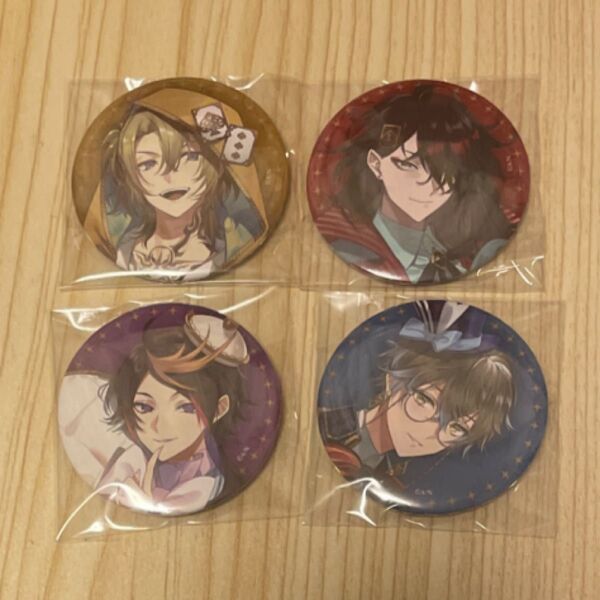 Luxiem in wonderland 缶バッジ 4人セット