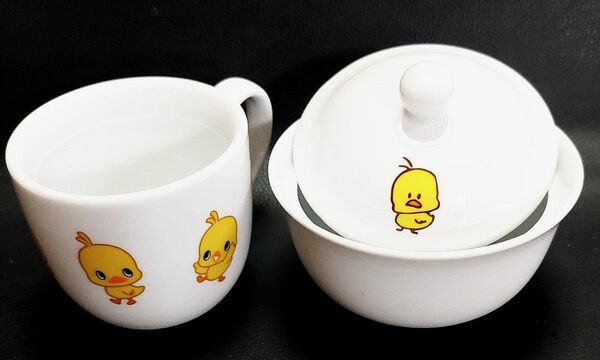 ひよこちゃん チキンラーメン たち吉 どんぶり 食器 マグカップ スープマグ 陶器 お子さま ミニ No22