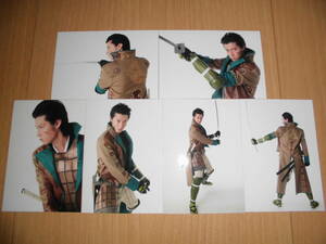 *7 Sengoku basara? photograph of a star photograph one-side . small 10 . Sengoku Bassara?