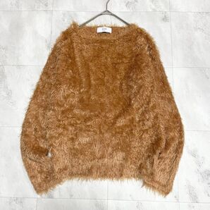 SLOBE IENA シャギーニット プルオーバー もこもこ