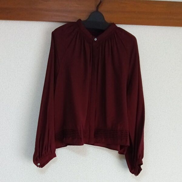 ブラウス ジャケット 長袖 シャツ