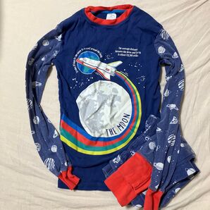 miniboden パジャマ 14Y 宇宙 コスモ スペースシャトル