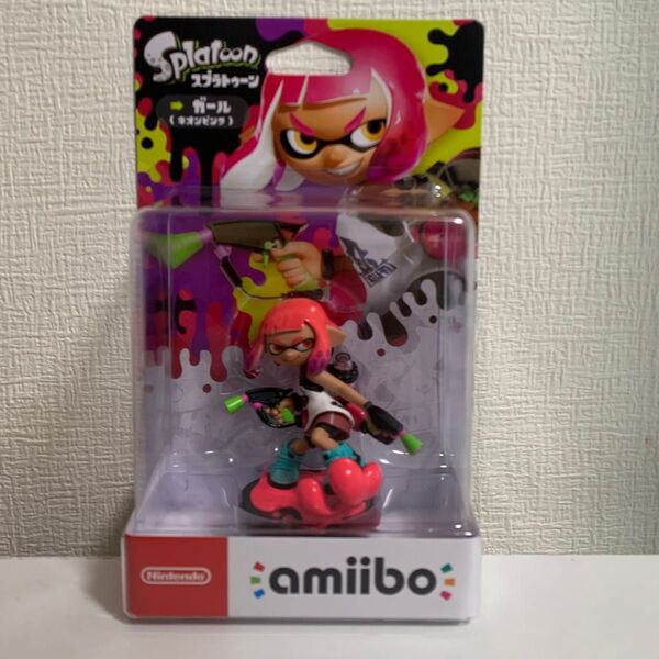 amiibo ガール ネオンピンク スプラトゥーンシリーズ