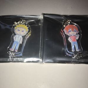 弱虫ペダル 弱ペダ THEキャラカフェ cafe Design produce by Sanrio 特典 アクリルチャーム 福富 新開隼人