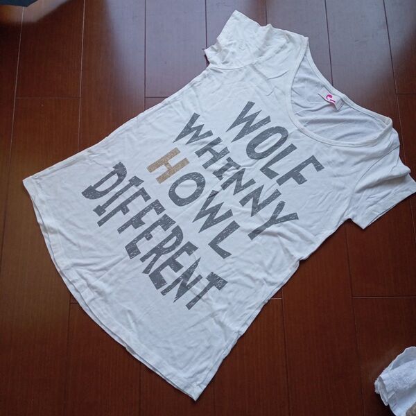 イーハイフンワールドギャラリー 半袖Tシャツ ホワイト