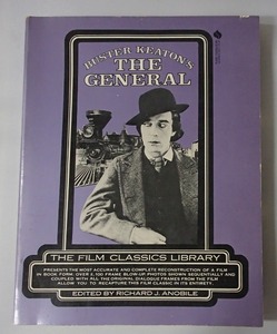 !!超稀少●「BUSTER KEATON'S THE GENERAL」(英文誌)●[THE FILM CLASSIC LIBRARY]（無声映画のストーリー連続コマ写真集）●AVON:刊●