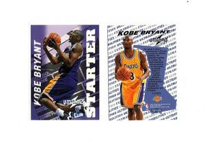 NBA 97-98 Fleer ULTRA STARTER 3of20S kobe bryant コービー ブライアント 新品ミント状態品 