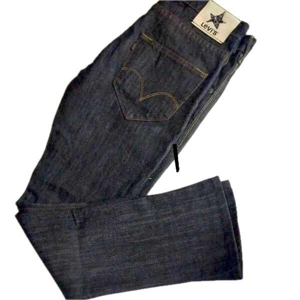 Levi's BLACK 3002-01 w31 リーバイス ブラック スリム ローライズ 限定 廃番