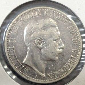 1904 ドイツ 銀貨 古銭 貨幣 硬貨