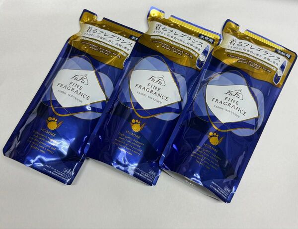 ファーファ ファインフレグランス柔軟剤オム詰替HOMME 500ml 3袋
