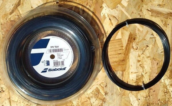 バボラ ガット RPM TEAM 130 ロールから11.7mカット品×3本分