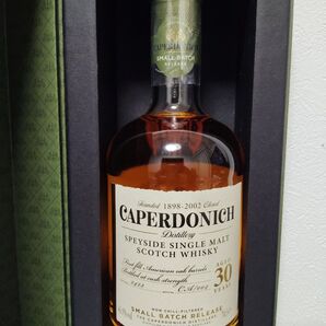 キャパドニック 30年 ウイスキー シークレットスペイサイド 700ml スコッチ シングルモルト CAPERDONICH 30年
