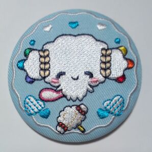 たまごっちユニ 刺繍缶バッジ こぎゅみん