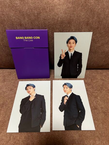 BTS BANG BANG CON The Live フォトカード 2・3・4/4 ジミン